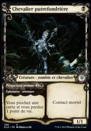 Le trône d\'Eldraine - Chevalier putrefondrière