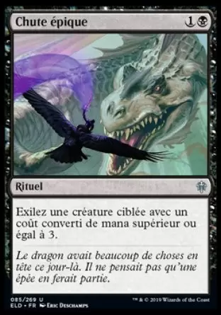 Le trône d\'Eldraine - Chute épique