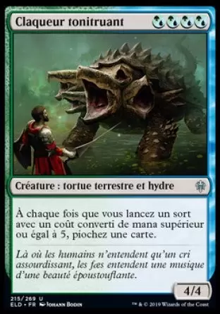 Le trône d\'Eldraine - Claqueur tonitruant