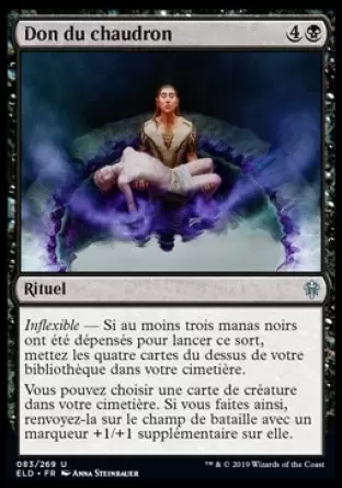 Le trône d\'Eldraine - Don du chaudron