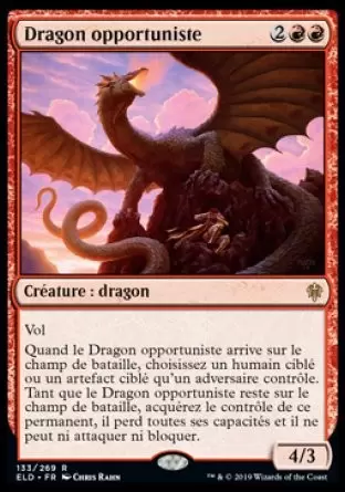 Le trône d\'Eldraine - Dragon opportuniste