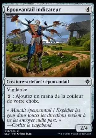 Le trône d\'Eldraine - Épouvantail indicateur