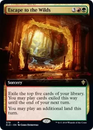 Le trône d\'Eldraine - Évasion dans les friches
