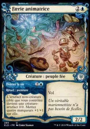 Le trône d\'Eldraine - Færie animatrice