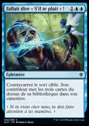 Le trône d\'Eldraine - Fallait dire « S\'il te plaît » !