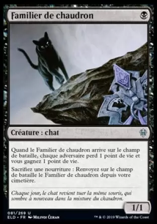 Le trône d\'Eldraine - Familier de chaudron