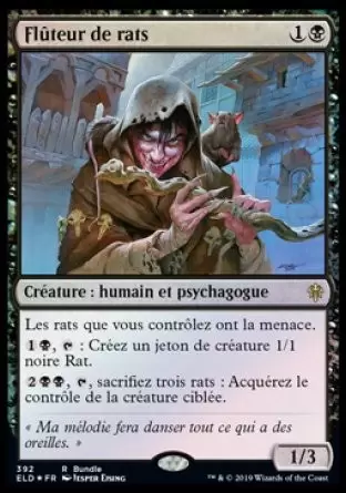 Le trône d\'Eldraine - Flûteur de rats