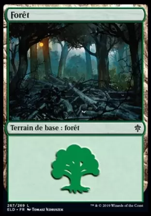 Le trône d\'Eldraine - Forêt