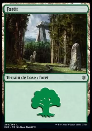 Le trône d\'Eldraine - Forêt