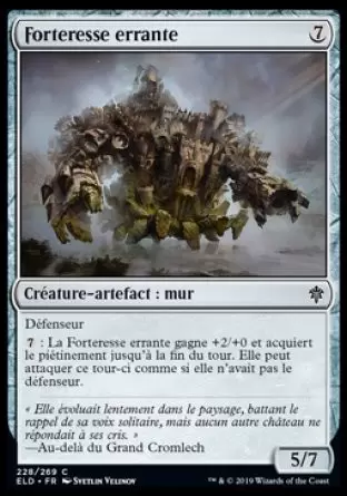 Le trône d\'Eldraine - Forteresse errante