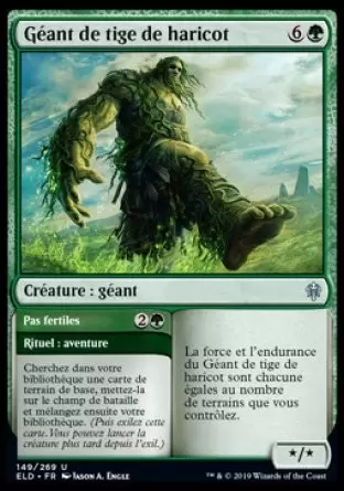 Le trône d\'Eldraine - Géant de tige de haricot