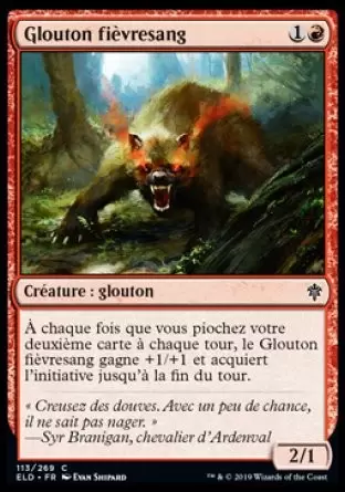 Le trône d\'Eldraine - Glouton fièvresang