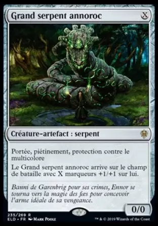 Le trône d\'Eldraine - Grand serpent annoroc