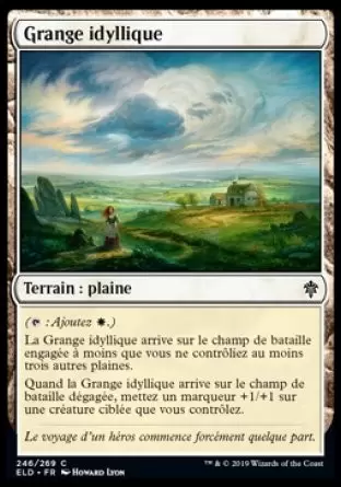Le trône d\'Eldraine - Grange idyllique