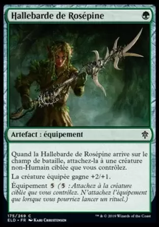 Le trône d\'Eldraine - Hallebarde de Rosépine