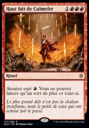 Le trône d\'Eldraine - Haut fait de Culmefer