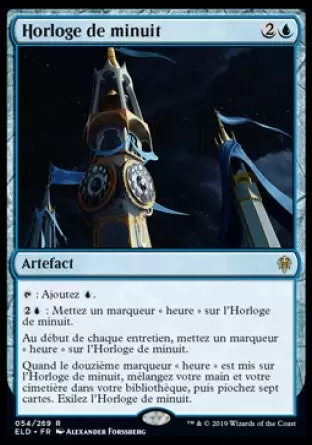 Le trône d\'Eldraine - Horloge de minuit