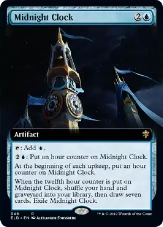Le trône d\'Eldraine - Horloge de minuit