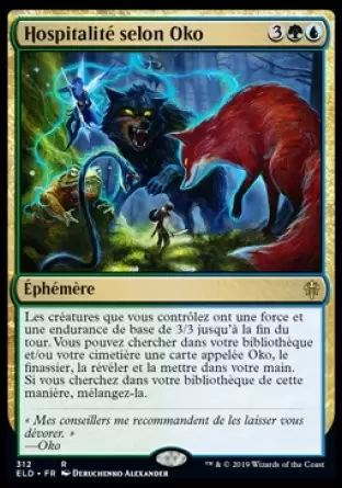 Le trône d\'Eldraine - Hospitalité selon Oko