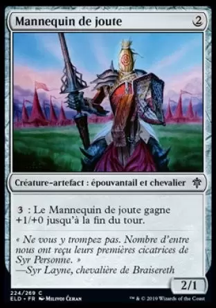 Le trône d\'Eldraine - Mannequin de joute