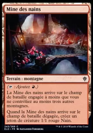 Le trône d\'Eldraine - Mine des nains