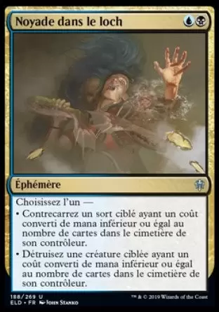 Le trône d\'Eldraine - Noyade dans le loch