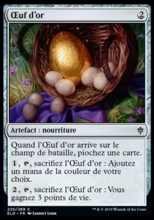 Le trône d\'Eldraine - Oeuf d\'or