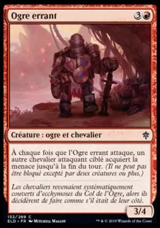 Le trône d\'Eldraine - Ogre errant