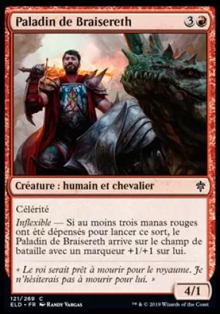 Le trône d\'Eldraine - Paladin de Braisereth