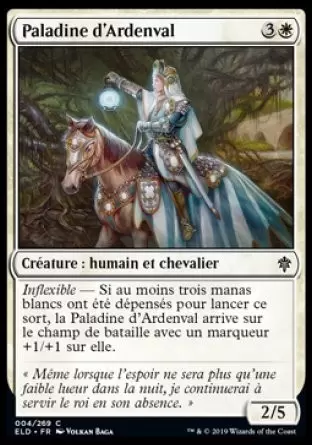 Le trône d\'Eldraine - Paladine d\'Ardenval
