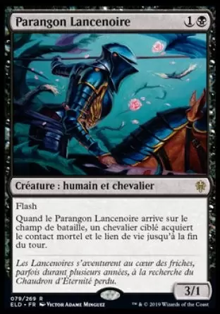 Le trône d\'Eldraine - Parangon Lancenoire