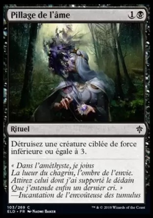 Le trône d\'Eldraine - Pillage de l\'âme
