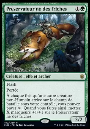 Le trône d\'Eldraine - Préservateur né des friches