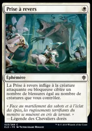 Le trône d\'Eldraine - Prise à revers