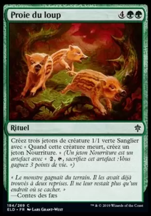 Le trône d\'Eldraine - Proie du loup