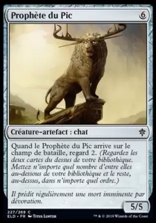 Le trône d\'Eldraine - Prophète du Pic