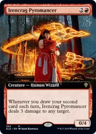 Le trône d\'Eldraine - Pyromancienne de Culmefer