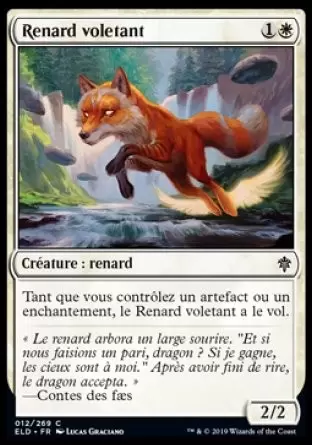 Le trône d\'Eldraine - Renard voletant