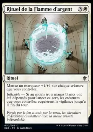 Le trône d\'Eldraine - Rituel de la Flamme d\'argent
