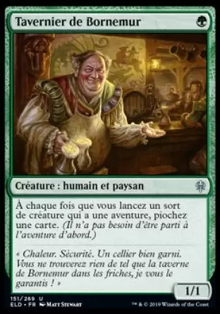 Le trône d\'Eldraine - Tavernier de Bornemur