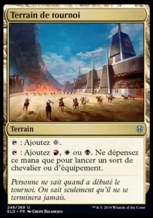 Le trône d\'Eldraine - Terrain de tournoi