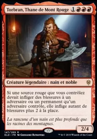 Le trône d\'Eldraine - Torbran, Thane de Mont Rouge