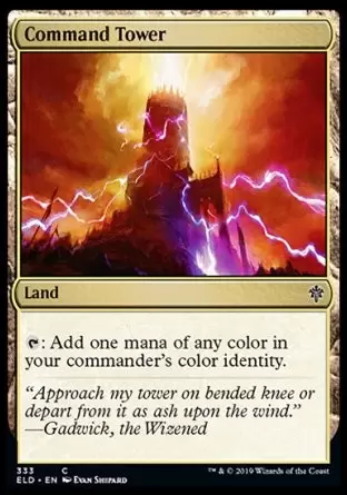 Le trône d\'Eldraine - Tour de commandement