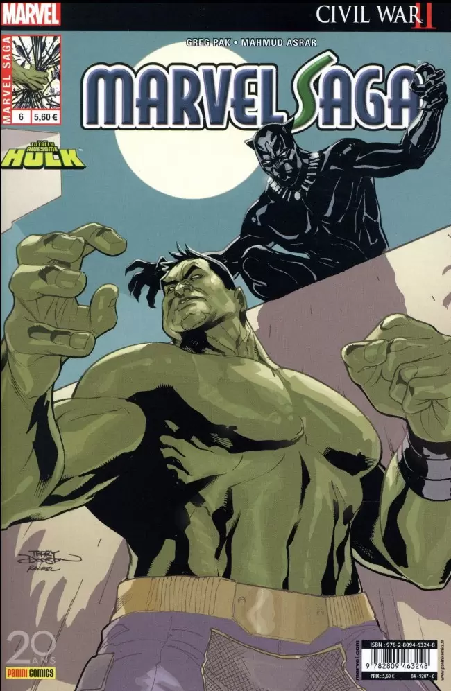 Marvel Saga - 3ème série - Hulk : Civil War II