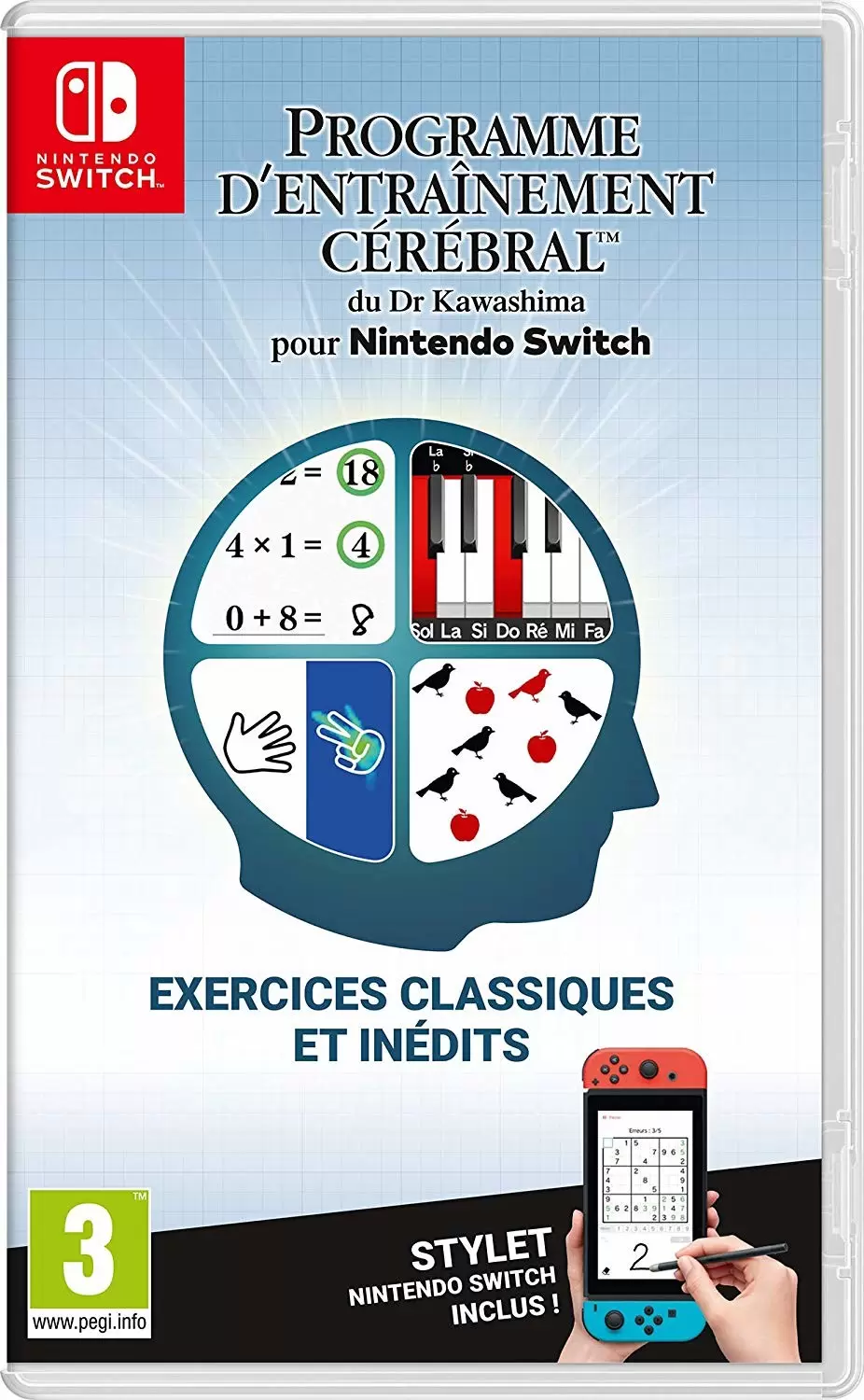 Nintendo Switch Games - Programme d\'entrainement cérébral du Dr Kawashima