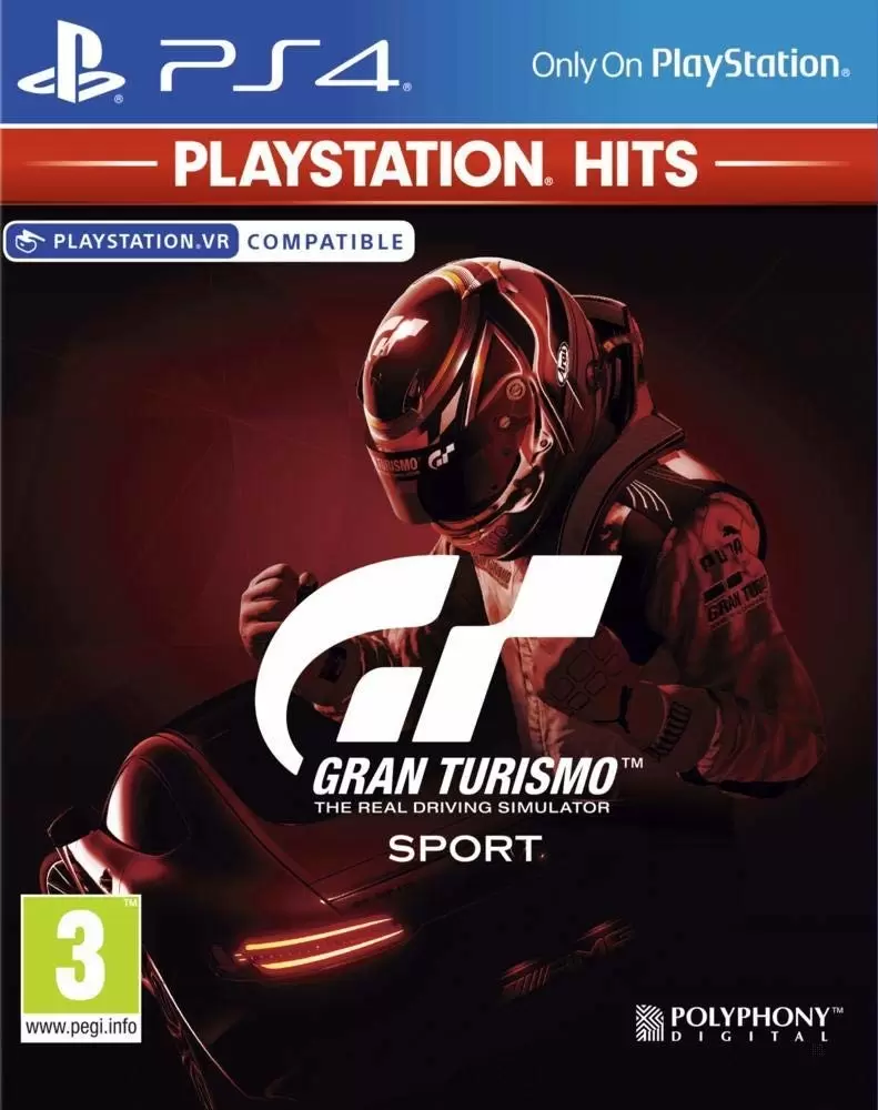 Jeux PS4 - Gran Turismo Sport - Playstation Hits