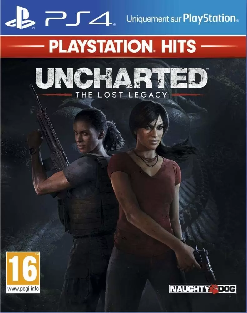 Jeux PS4 - Uncharted The Lost Legacy - Playstation Hits