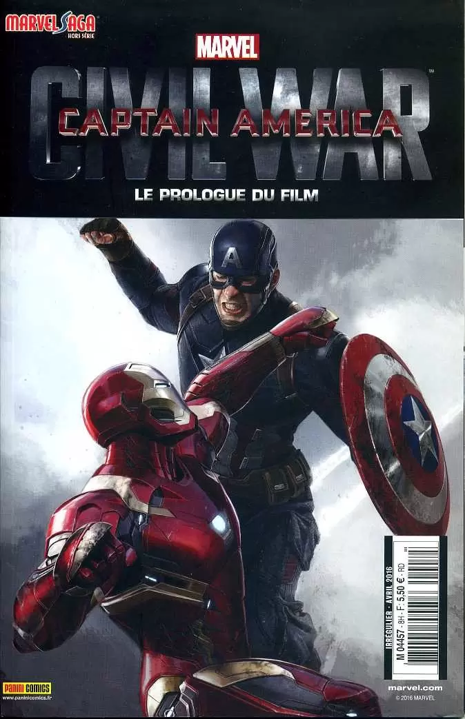 Marvel Saga Hors Série (1ère série) - Captain America : Civil War -  Le prologue du film