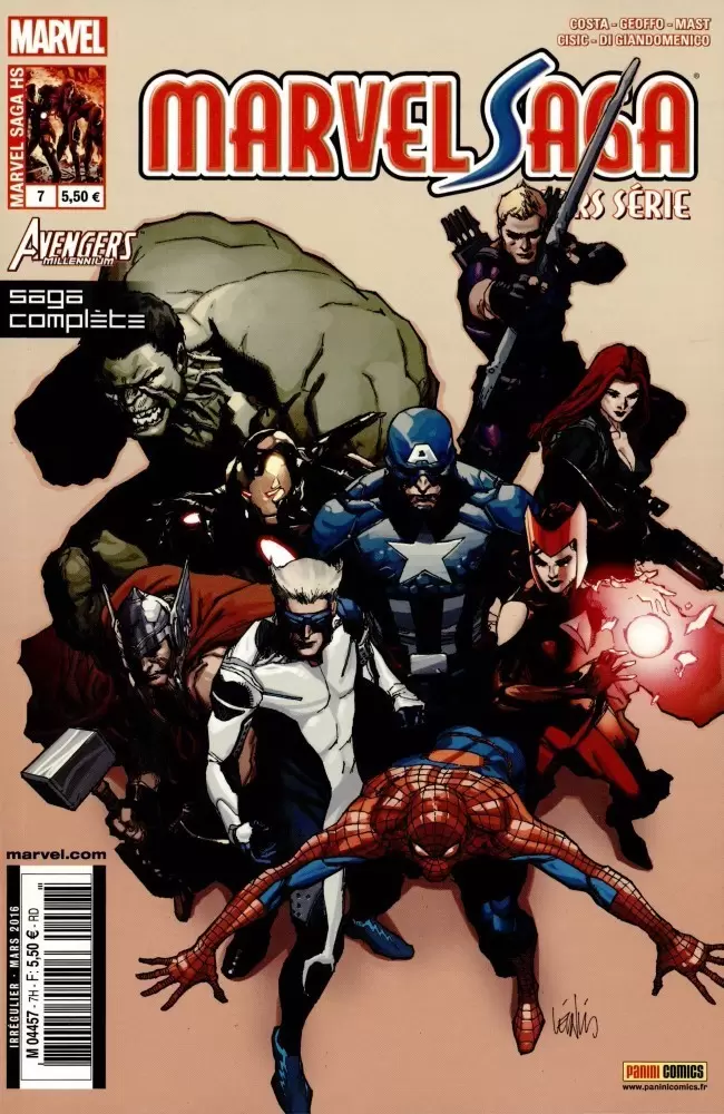 Marvel Saga Hors Série (1ère série) - Avengers Millennium