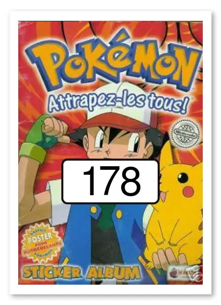 Pokémon - Merlin 1999 - Image n°178